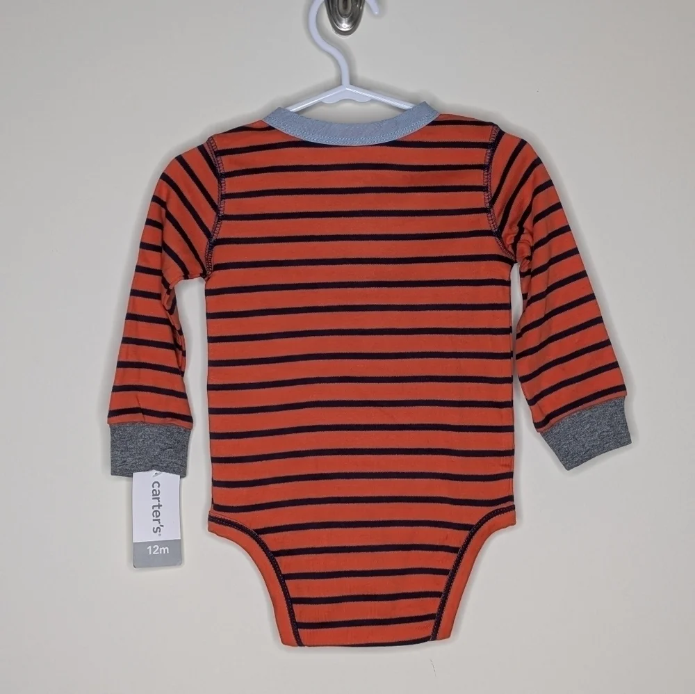 NWT Carter's Mommy's Wingman Long Sleeve Bodysuit 12m